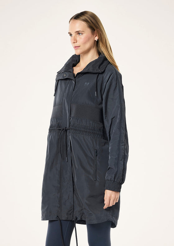 PE Nation Mid Length Man Down Jacket Marine Blue