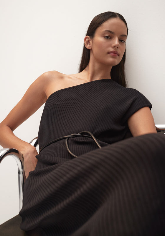 Morrison Ilsa Knit Dress Black
