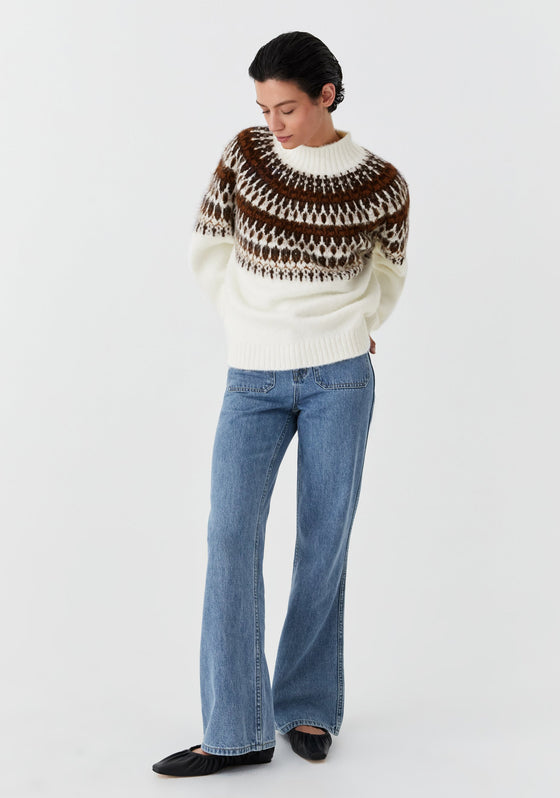 Morrison Terrance Knit Pullover