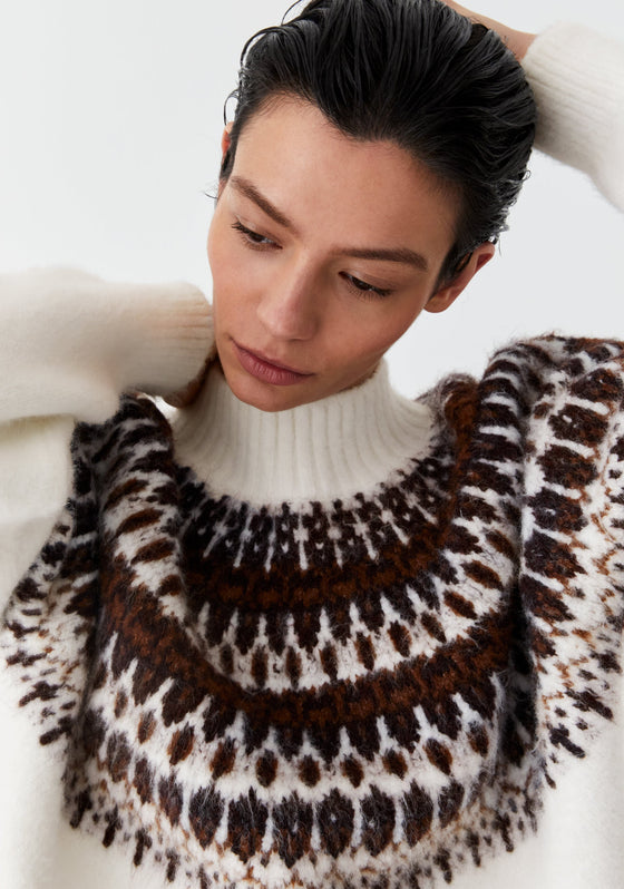 Morrison Terrance Knit Pullover