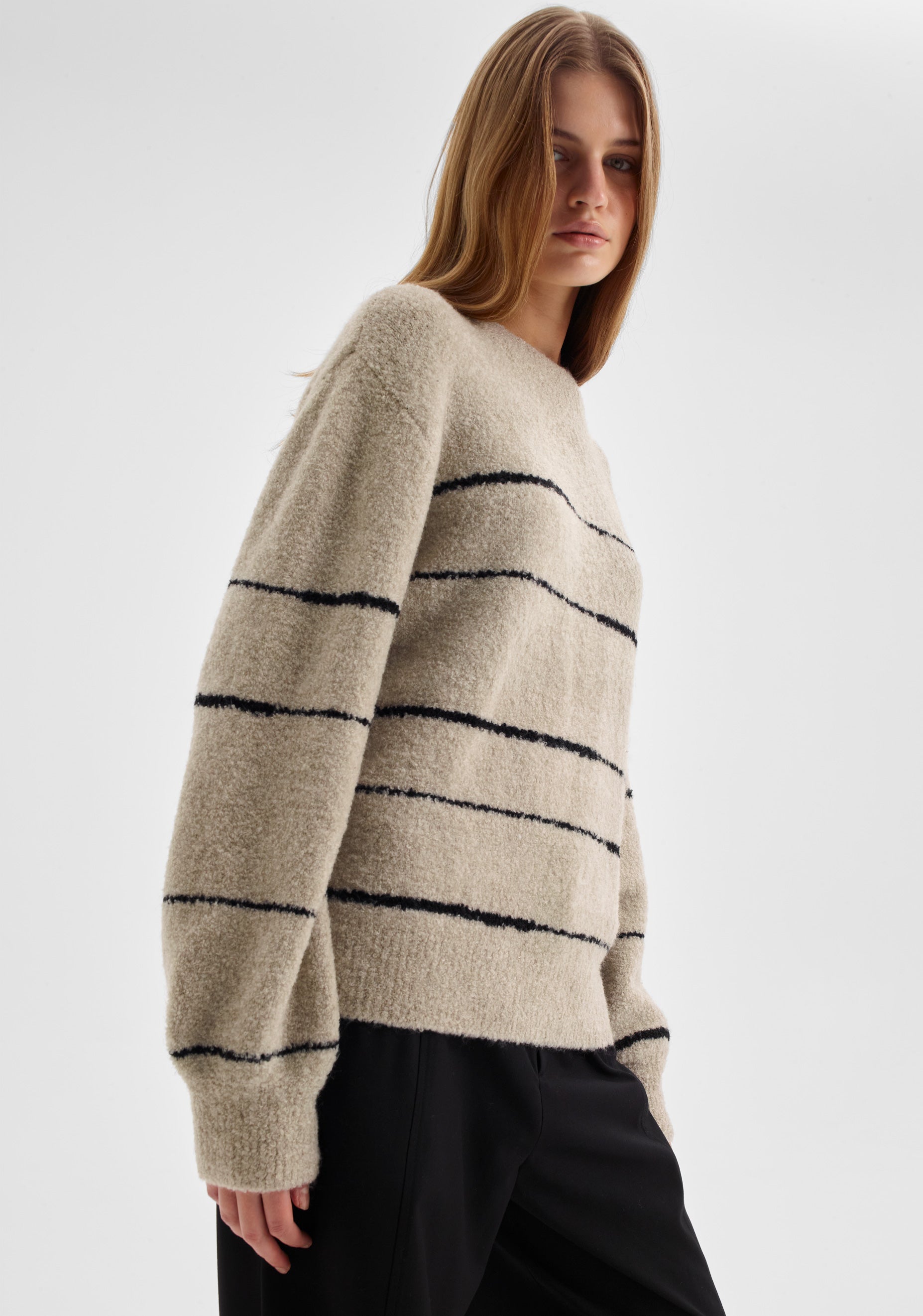 Morrison Knit Morrison Marcelle Stripe Knit Pullover – Alyzz K Boutique