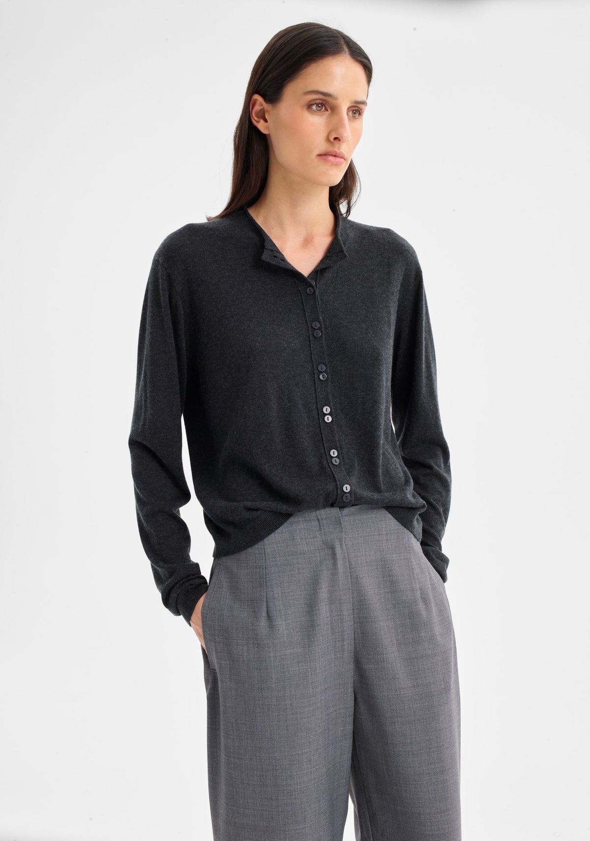 Morrison Knit Morrison Margo Knit Cardigan Charcoal – Alyzz K Boutique