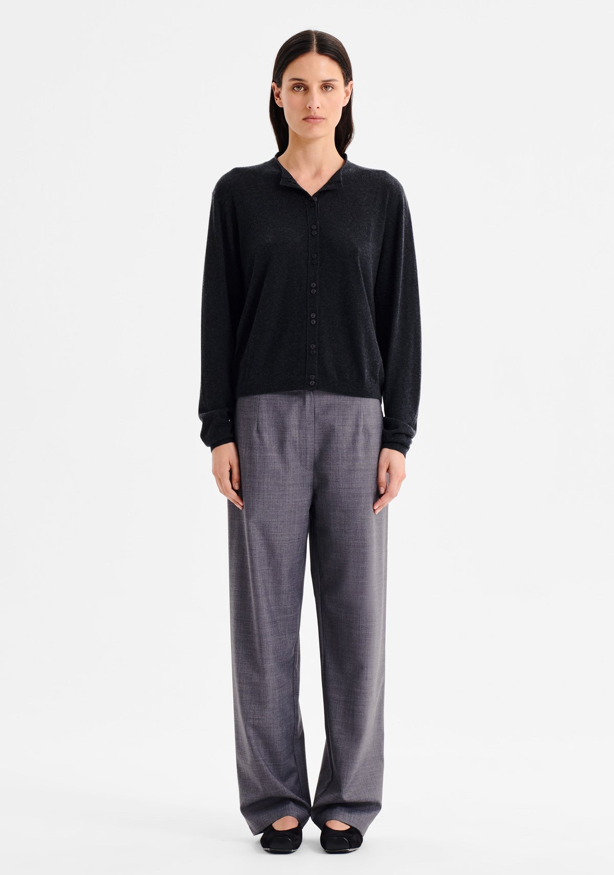 Morrison Knit Morrison Margo Knit Cardigan Charcoal – Alyzz K Boutique