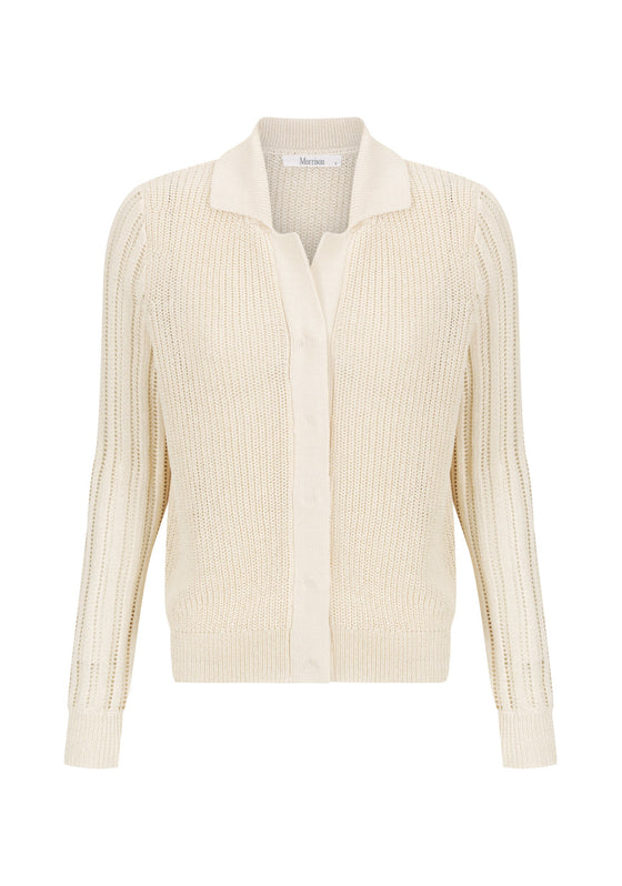 Morrison Byron Knit Cardigan Milk