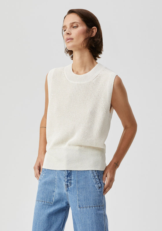 Morrison Byron Knit Vest Milk