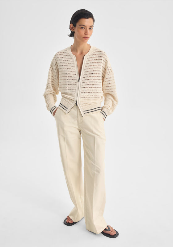 Morrison Dallas Knit Jacket Milk