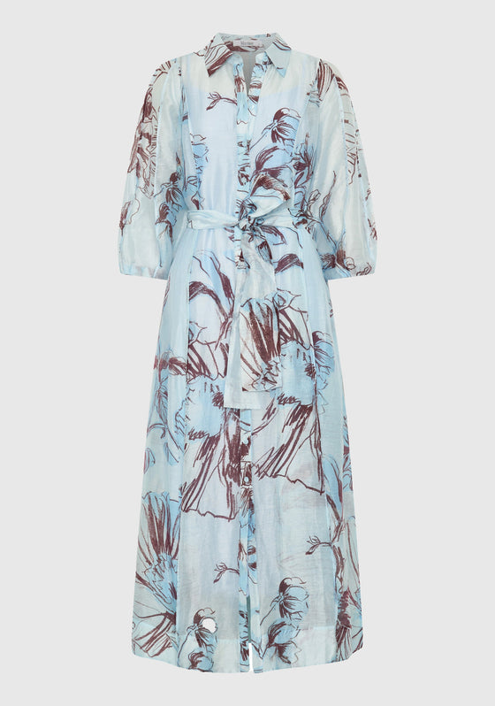 Morrison Mae Shirt Dress Sky