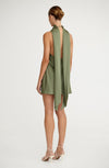 Significant Other Lucile Halter Dress Pesto