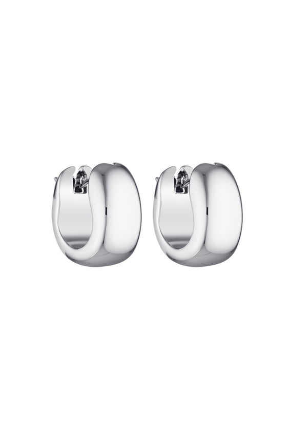 Porter Jewellery Blob Huggies Silver