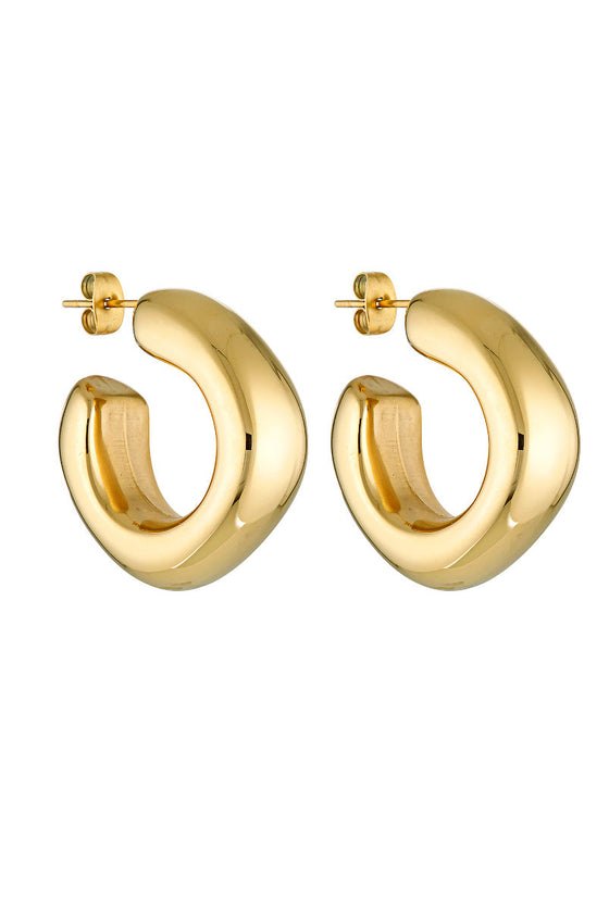 Porter Jewellery Dina Hoops Gold
