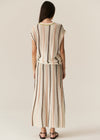 POL Clothing Tedd Knit Tee Natural/Ivory
