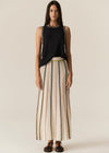 POL Clothing Tedd Knit Tank Ink/Camel
