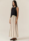 POL Clothing Tedd Knit Tank Ink/Camel