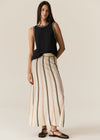POL Clothing Tedd Knit Tank Ink/Camel