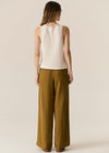 POL Clothing Tedd Knit Tank Ivory /Pink