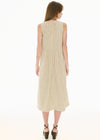 POL Clothing Fable Tank Dress Ivory/Ink