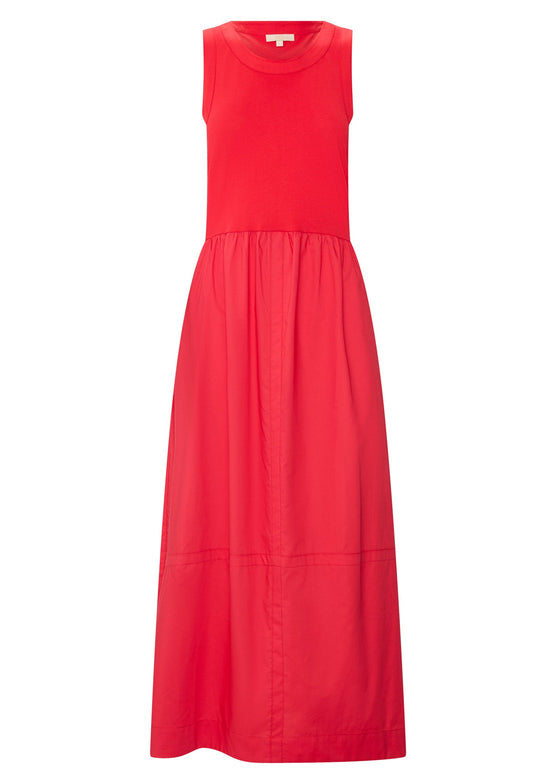 POL Clothing Belle Tank Dress Red