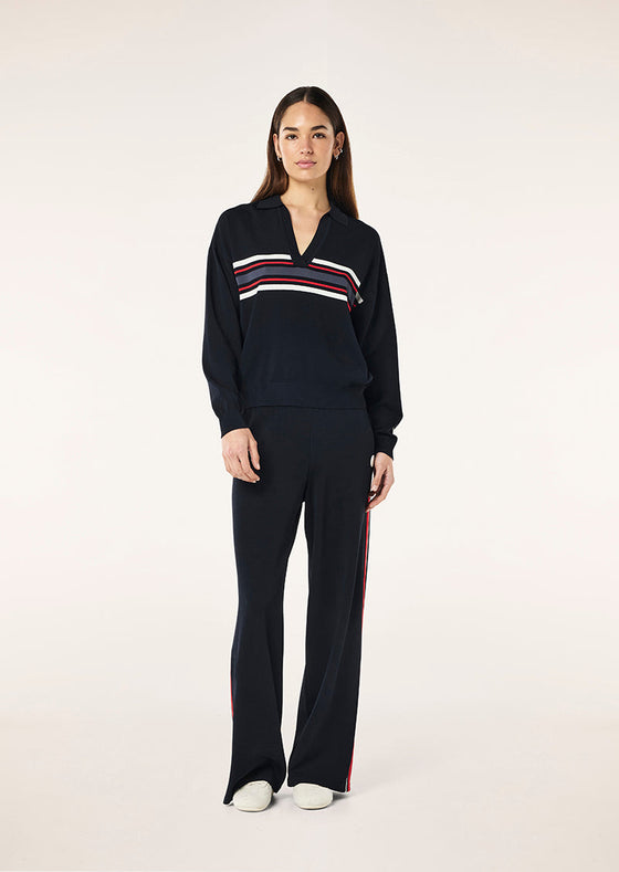 PE Nation Retreat Knit Pant Dark Saphire