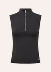PE Nation Routine Quarter Zip Tank Smokestone