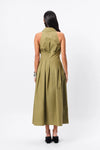 Mossman Roam Midi Dress Olive
