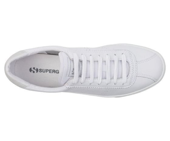 Superga 2843 Club S Comfort Leather White Avorio Beige