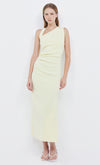 Bec & Bridge Letty Midi Dress Lemon