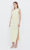 Bec & Bridge Letty Midi Dress Lemon