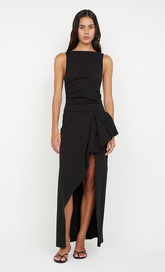 Bec & Bridge Rowena Asym Dress Black