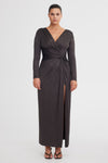 Significant Other Priya Maxi Dress Charcoal