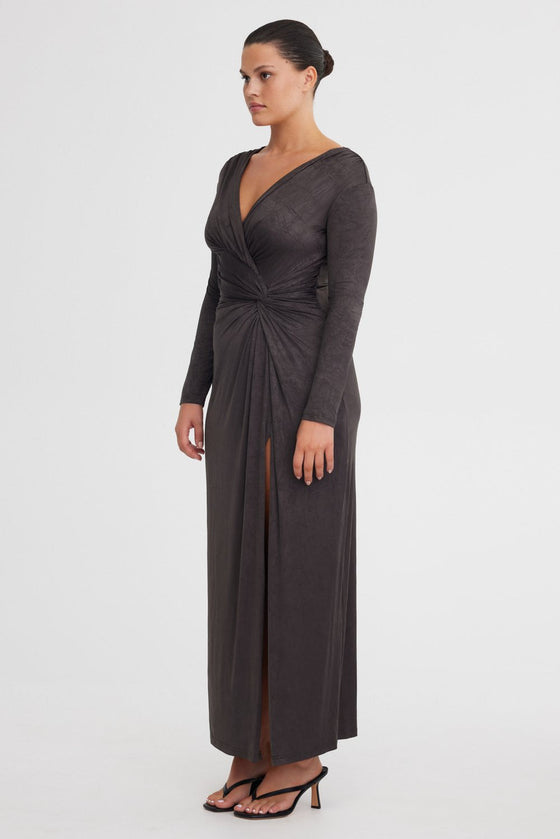 Significant Other Priya Maxi Dress Charcoal