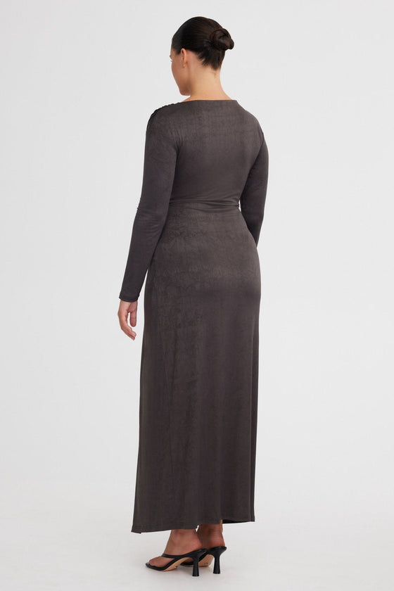 Significant Other Priya Maxi Dress Charcoal