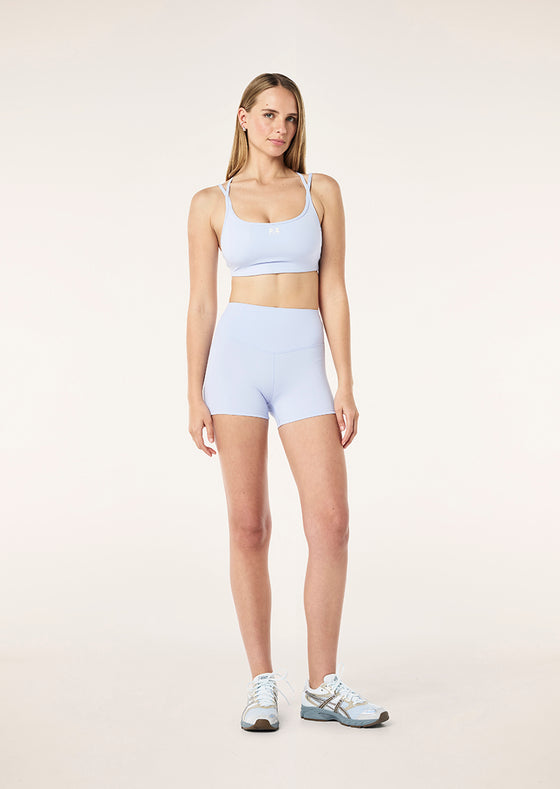PE Nation Signature 3 inch Bike Short Heather Blue
