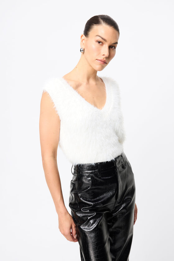Mossman Slumber Vest White