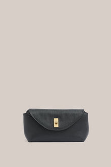  Vestirsi Sloane Black Leather Convertible Clutch