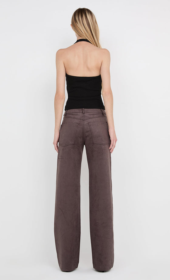 Bec & Bridge Ione Halter Top Black