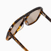 Valley Eyewear Bang Dark Tortoise w. Matte Black Metal Trim / Light Brown Lens