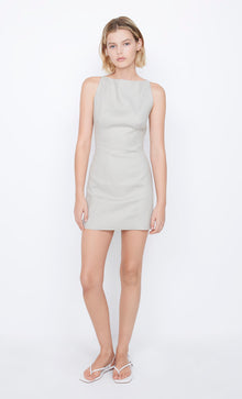  Bec & Bridge Caro Mini Dress Stone