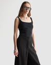 Elka Collective Persi Ribbed Tank Black