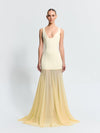 Effie Kats Odessa Gown Lemon