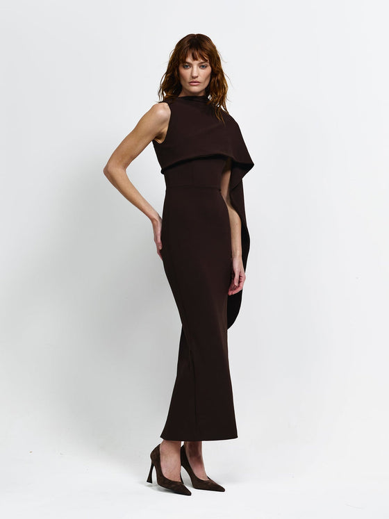 Effie Kats Romi Dress Coffee