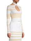 Significant Other Blair Top Almond and Cream Stripe
