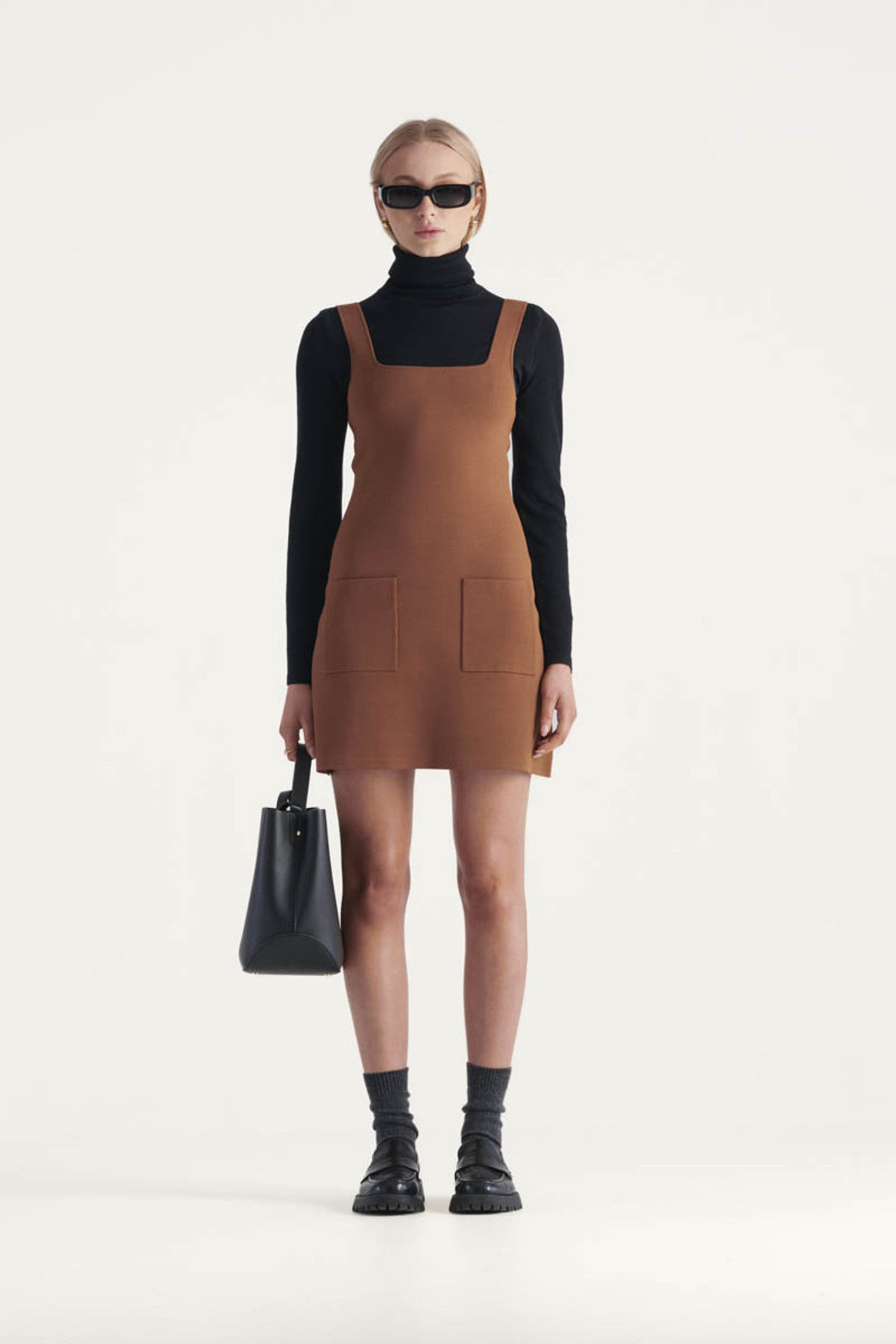 elka collective brown dress Elka Collective