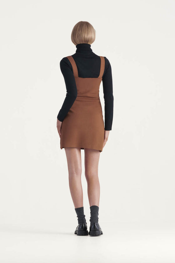 Elka Collective Lui Knit Dress Tan