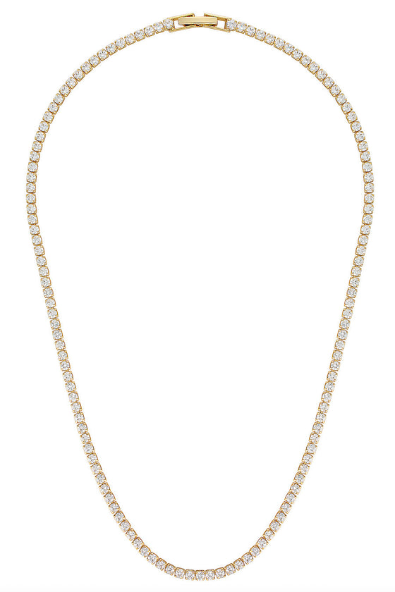 Porter Jewellery Baby Celestial Necklace Gold/Clear
