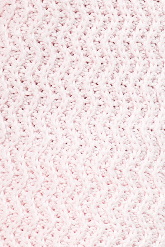 Rue Stiic Feli Knit Polo Tee Ice Pink